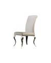 SILLA ·BARROQUE· ACERO BLANCA